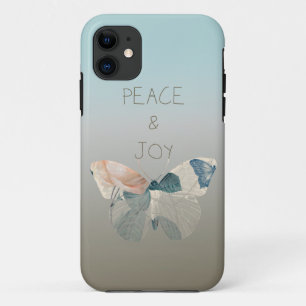 Peace and Joy Butterfly iPhone 11 Case