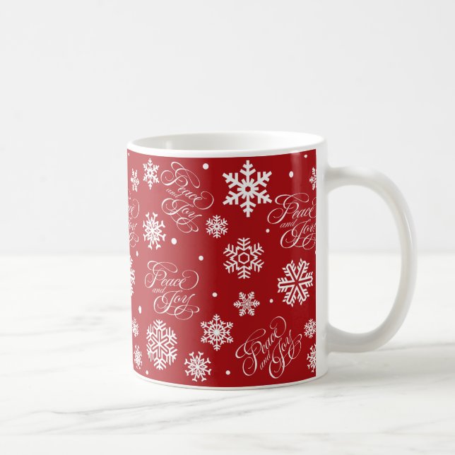 Peace and joy coffee mug (Right)