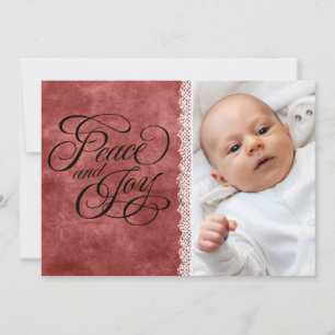 Peace and Joy Holiday Card