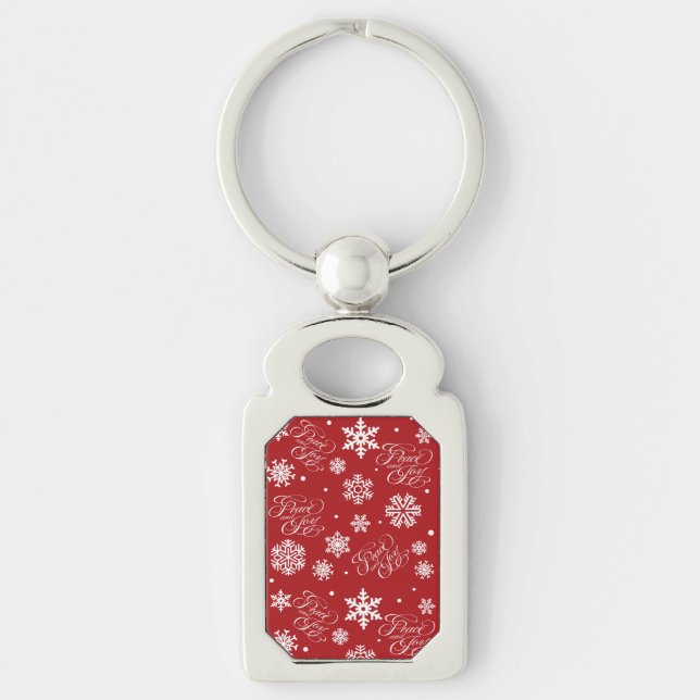 Peace and joy key ring (Front)