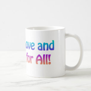Peace and Love and Healthcare for All Coffee Mug