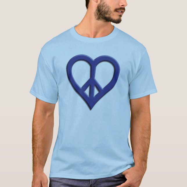 Peace and Love Basic T-shirt (Front)