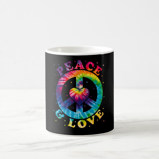 Peace and Love Coffee Mug (Center)