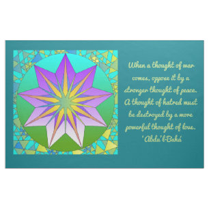 Peace and Love Fabric