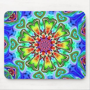 Peace and Love Mouse Pad