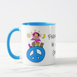 Peace and Love Mug