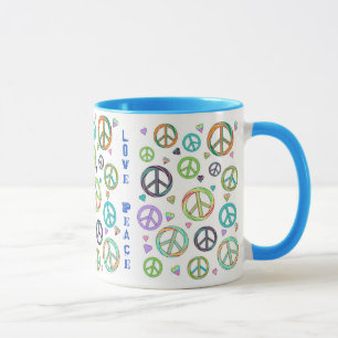 Peace and Love Mug