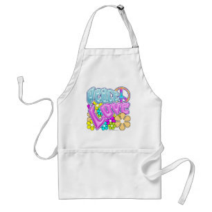 Peace And Love Standard Apron