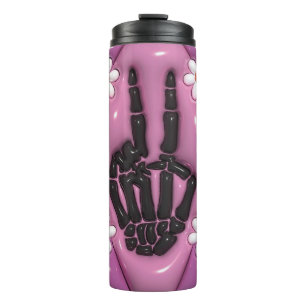 Peace and Love Thermal Tumbler