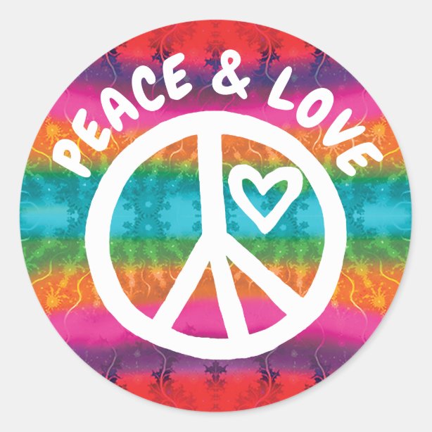 Peace Stickers | Zazzle AU