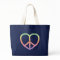 Peace and Love Tote Bag