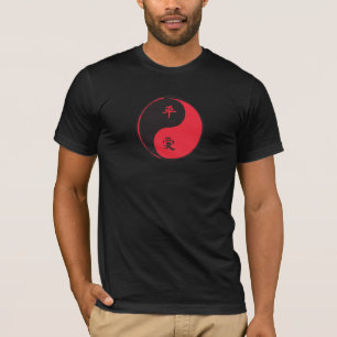 Peace and Love Yinyang T-Shirt