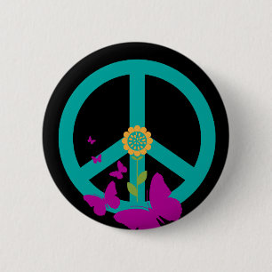 Peace and Nature Pin