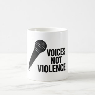 Peace and Nonviolence Awareness Gift  Coffee Mug