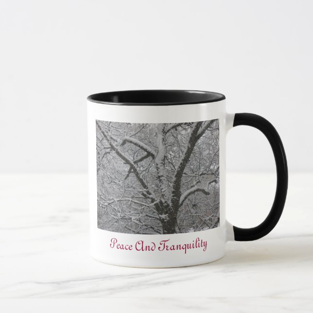 Peace And Tranquillity Mug (Right)