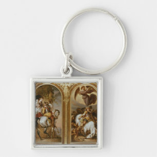 Peace and War Key Ring
