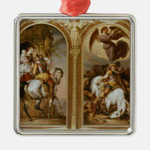 Peace and War Metal Ornament