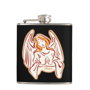 Peace Angel Flask