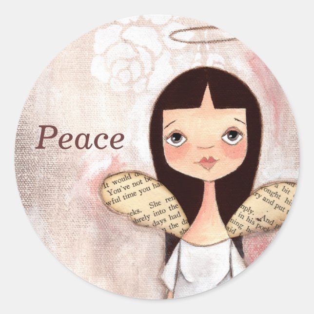 Peace - Angel Stickers (Front)