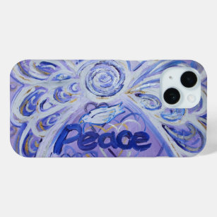 Peace Angel Word Art Custom iPhone Case