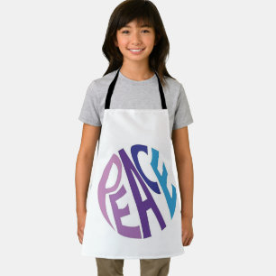 PEACE  APRON