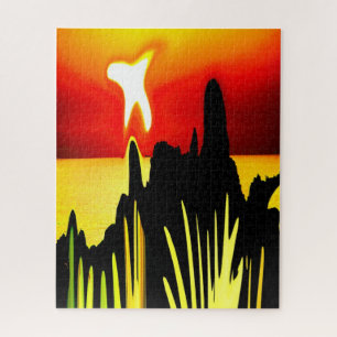 Peace at dawn jigsaw puzzle