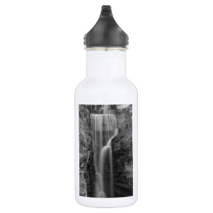 Peace At Indian Cliff Grayscale Stainless Steel Wa 532 Ml Water Bottle