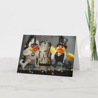 Peace at New Year's Holiday Card