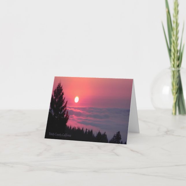 Peace at sunset.... card (Front)