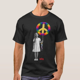 Peace Balloons Girl T-Shirt