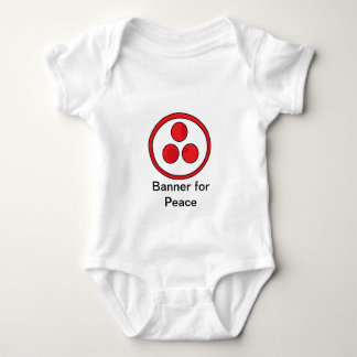 Peace Banner Baby Bodysuit
