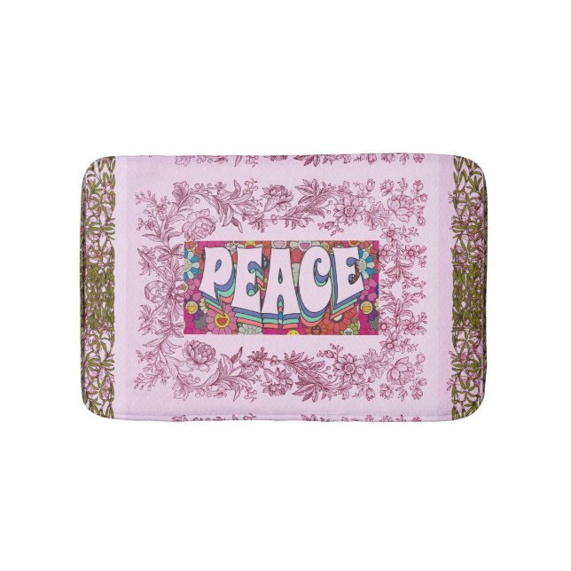 Peace Bath Mat (Front)