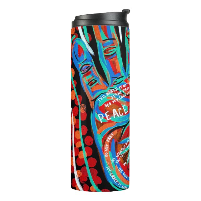 Peace Be Still Tumbler (Rotated Left)