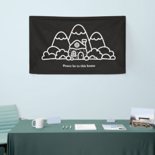 Peace Be to This House Housewarming Gifts Banner