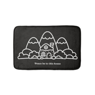 Peace Be to This House Housewarming Gifts Bath Mat