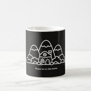 Peace Be to This House Housewarming Gifts Coffee Mug