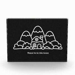 Peace Be to This House Housewarming Gifts Photo Block