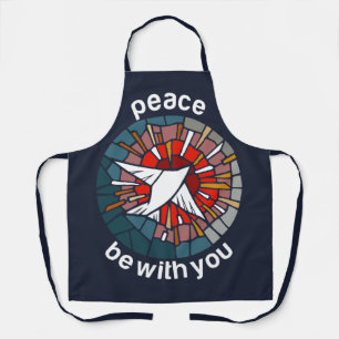 Peace be with you apron