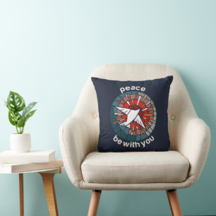 Peace be with you cushion