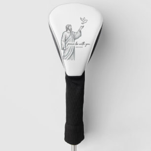Peace Be With You Dove Christian Vintage Shirt Golf Head Cover