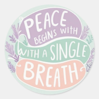 Peace Begins with Stickers