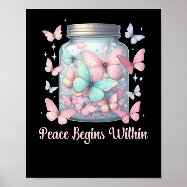 Peace Begins Within  Poster (Front)