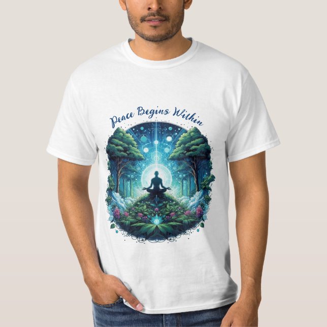 Peace Begins Within T-Shirt (Front)