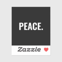 Peace black and white text minimalist anti war