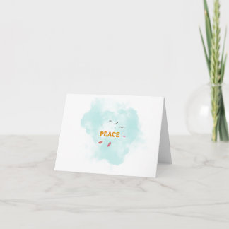 Peace Blank Note Cards
