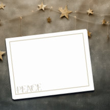 Peace Botanical Elegant