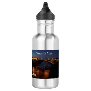 Peace Bridge water bottle