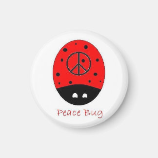 peace bug magnet