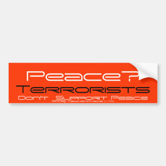 Peace? Bumper Sticker