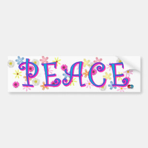 PEACE BUMPER STICKER